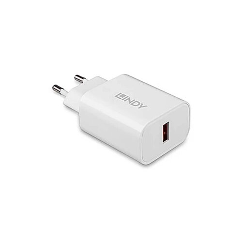Lindy 73412 punjač za mobilne uređaje Pametni telefon, Tablet Bijela AC brzo punjenje Unutarnje, Vanjsko 18W USB Typ A Charger 73412 USB punjač unutrašnje područje Izlazna struja maks. 3 A 1 ... Cijene