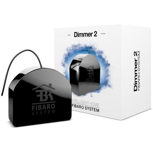 Fibaro Dimmer 2 electrical relay Black Cene