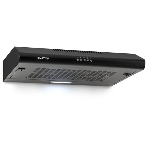 Klarstein Capannina, napa za ugrađivanje ispod ormara, 60 cm, 199 m&sup3; / h, LED, klizni regulator, crna Cijene
