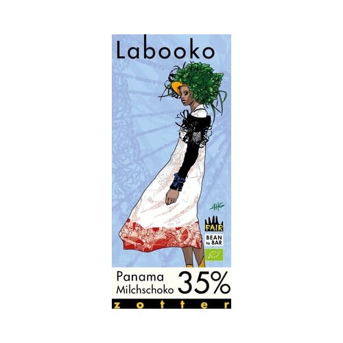 Zotter Schokoladen Bio Labookos 35% Panama Slike