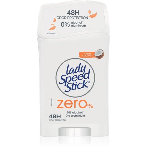 LADY SPEED STICK Zero Fresh Coconut trdi dezodorant brez aluminijevih soli 40 g Cene