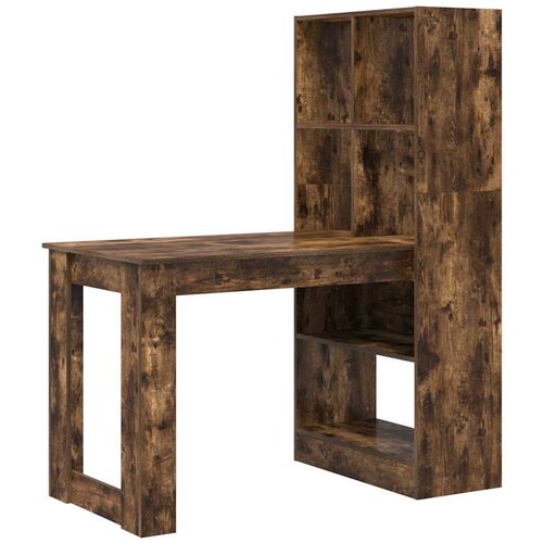  Stol Dimljeni hrast 122 x 67 x 145 cm Konstruirano drvo Slike