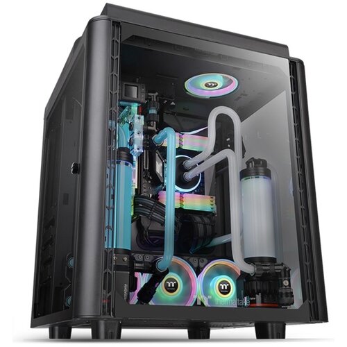 Thermaltake Level 20 HT full-tower, tempered glass, 2x standard 140mm fans Slike