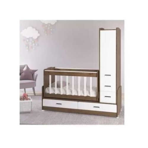 Olimp Sport Krevetac sa ormarom AF 18 braon Cene