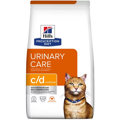 Hill’s Prescription Diet c/d Multicare Urinary Care s piščancem - Varčno pakiranje: 2 x 12 kg