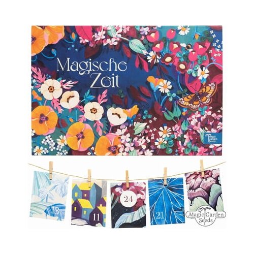 Magic Garden Seeds Adventni koledar bio semena "Divji zvok cvetlic" Cene