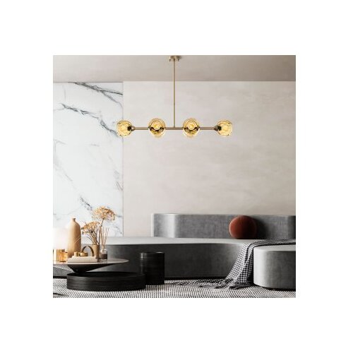 Opviq Luster Benek-15-14484, 103x40x74cm, IP20, Zlatno-žuta boja Cijene