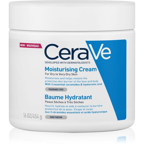 CeraVe Moisturizing vlažilna krema za telo in obraz 454 g za ženske Cene
