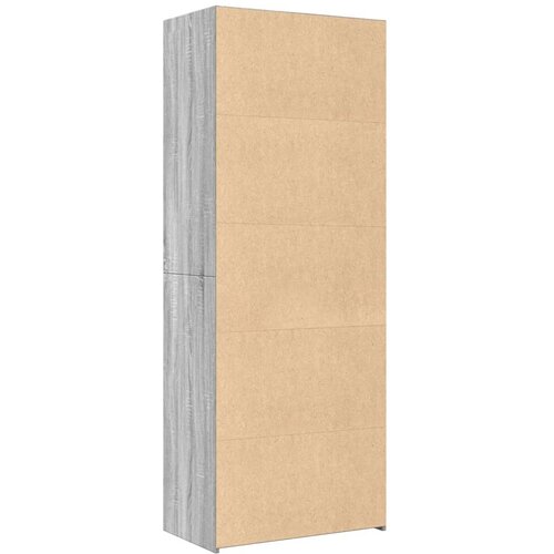  Visoka komoda siva sonome 70x41x185 cm od konstruiranog drva Slike