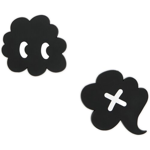 Cropp stickers - črna Cene