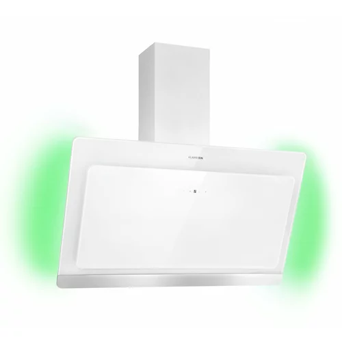Klarstein Aurora 90 Smart, napa, 550 m³ / h, 90 cm, napa za dimnjak, pozadinsko osvjetljenje, klasa energetske učinkovitosti A ++