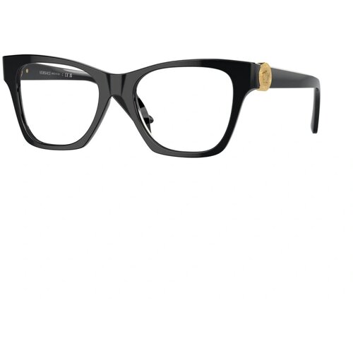 Versace Okvir za naočare 0VE3341U GB1 52, Ženski, Crni Cene