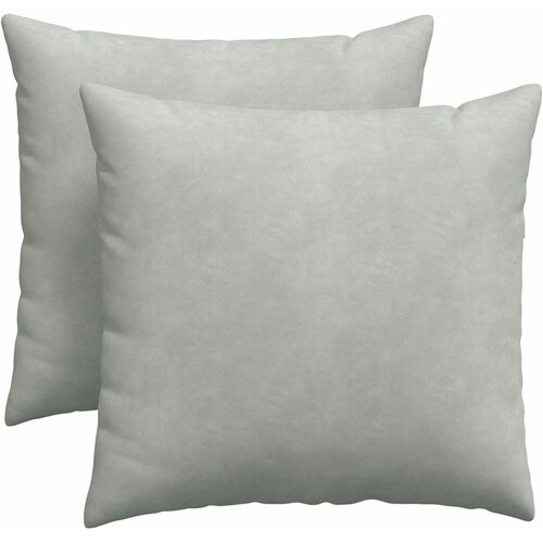  Jastučići za sofu 2 pcs Svijetlo siva 45 x 45 cm Slike