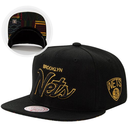 Mitchell And Ness Brooklyn Nets BHM Script kapa Slike