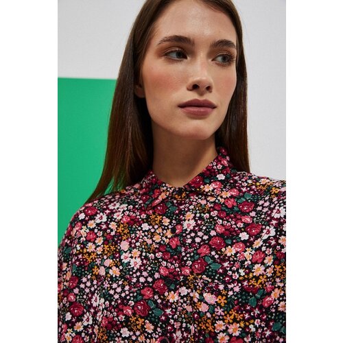 Moodo LADIES SHIRT L-KO-4015 BLACK Slike