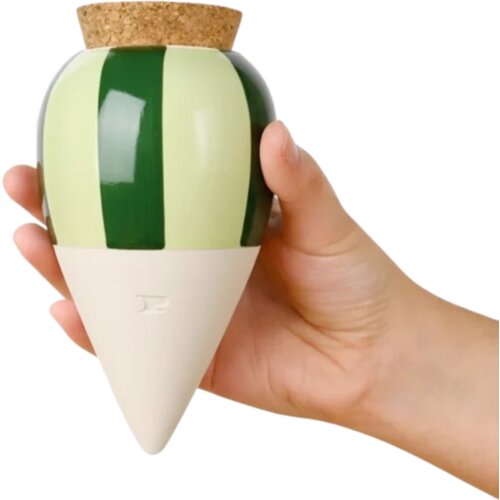 Pepin Hydrating Olla - Green and green stripes Cene