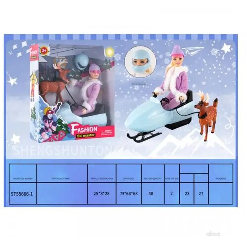 Hk Mini Lutka sa irvasom i sankama (A070533) Cene