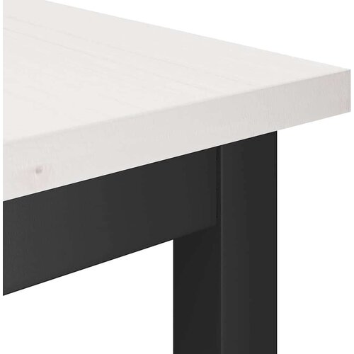  Klupa za blagovanje 2 pcs Bijelo 100 x 32 5 x 49 cm Slike