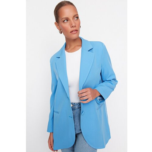 Trendyol Blue Blazer Jacket Slike