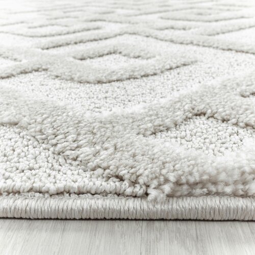 Lesnina XXXL tkana preproga pisa 4708 cream 200/290 cm tkano krem barve Slike