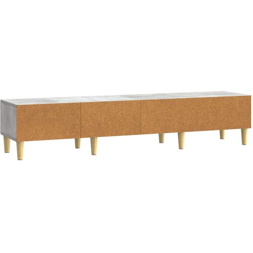  ormar Betonska siva 147 x 34,5 x 30 cm Konstruirano drvo Slike