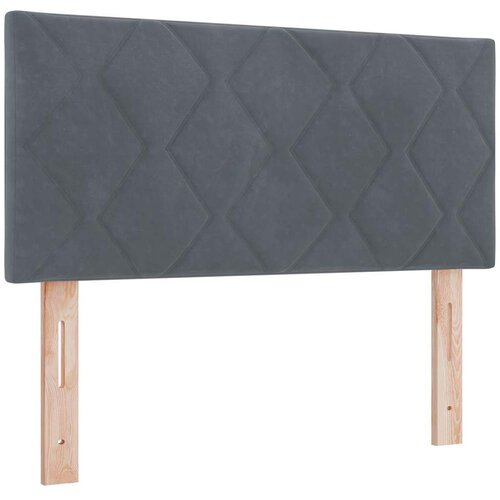  LED Box Spring Krevet Tamno siva 120 x 190 cm Bar&amp;scaron;un Slike