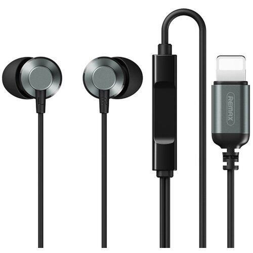  Slušalice remax RM-512i za iphone lightning crne Cene