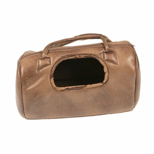 Duvo torba za pse explorer carry bag, 45x25cm, braon Slike
