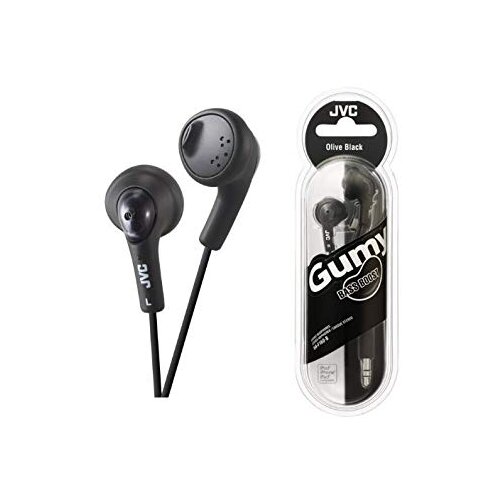 JVC slu&amp;scaron;alke gummy črne Slike