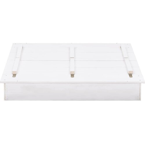  Pje&amp;scaron;čanik od jelovine bijeli 95 x 90 x 15 cm Slike