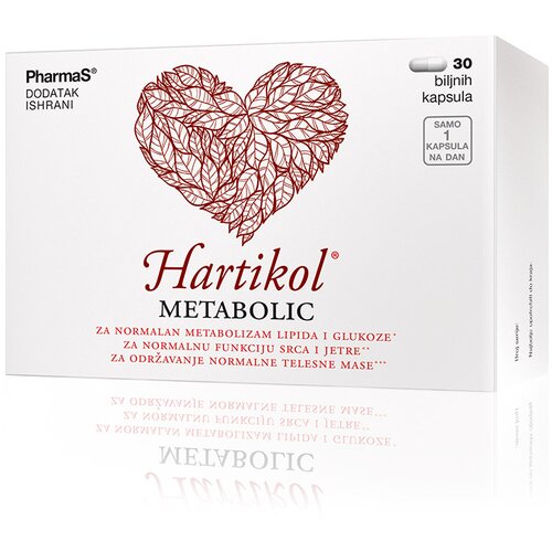 PharmaS Hartikol® Metabolic, 30 kapsula Cene