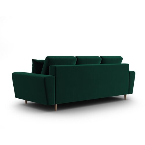 Cosmopolitan Design Zelena bar&amp;scaron;unasti sklopiva/s prostorom za odlaganje sofa 235 cm Kyoto &amp;ndash; Slike