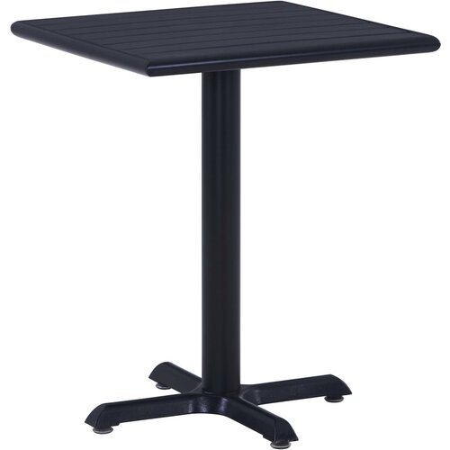  Vrtni stol crni 60 x 60 x 75 cm Cene