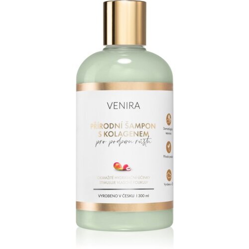 Venira Natural shampoo with Collagen for Hair Growth šampon za kosu koja se prorjeđuje Mango-Lychee 300 ml Cijene