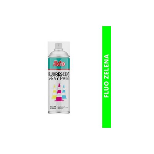 Akfix boja u spreju fluorescentna zelena 400 ml Cene