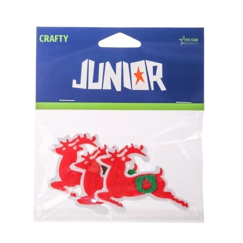 Junior Crafty NY, novogodišnji ukras, irvasi , 40 x 33mm, 3K Cene