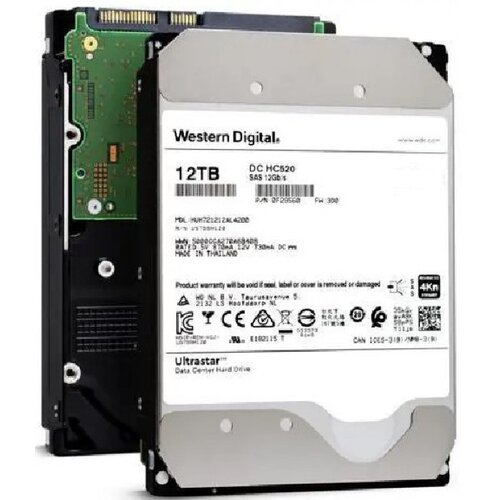 HDD 3.5 * 12TB HUH721212ALE601 WD Ultrastar 7200rpm 256MB SATA3 (DAHUA Compatible)(15999) Cene