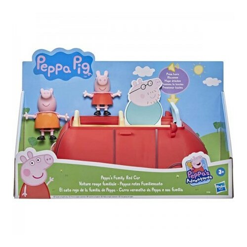 Peppa Pig peppas family red car ( F2184 ) Slike