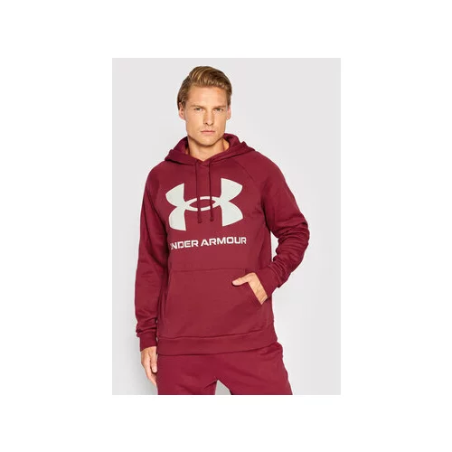 Under Armour Jopa Ua Rival Fleece 1357093 Rdeča Relaxed Fit