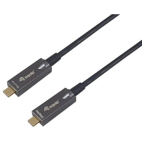 Equip USB-C to C Active Optical Cable, 10m, PD 60W, 8K /60Hz, 10Gbps, Video+Data+PD Slike