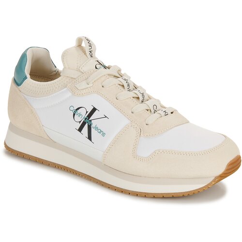 Calvin Klein Jeans RUNNER SOCK LACEUP NY-LTH Bež Cijene