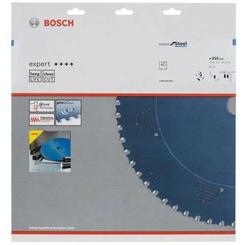 Bosch PROFESSIONAL list za krožno žago Expert for Steel 2608643063, 355x25,4-90