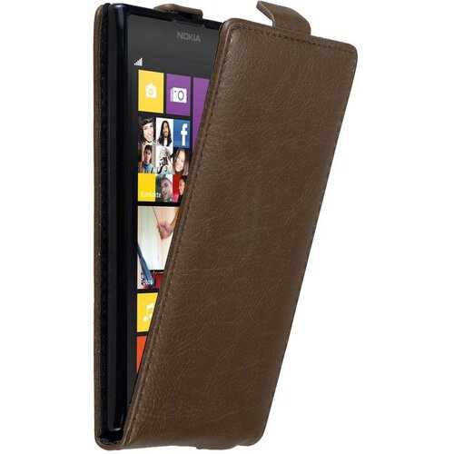 Cadorabo Ohi&scaron;je, združljivo z Nokia Lumia 1020 v kava rjava - Za&scaron;čitni ovitek v obliki flipa z magnetnim zapiranjem, (20564186) Cene