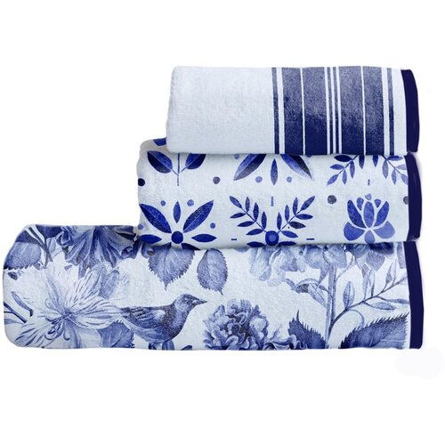 Really Nice Things set od 3 ručnika Toalla Blue Birds Slike