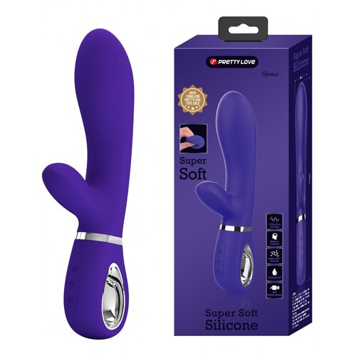  Silikonski ljubicasti vibrator Thomas  BI 14621-3 Cene