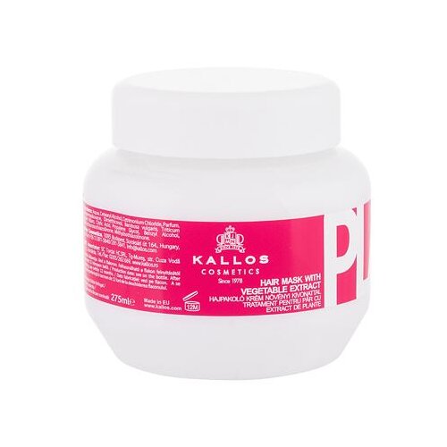 Kallos Cosmetics placenta maska za suhe in poškodovane lase 275 ml Cene