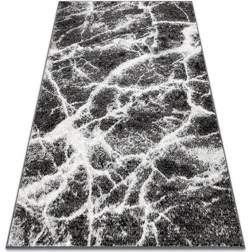 RugsX Preproge Preproga BCF Morad MARMUR marmor - antracit 60x110 cm Črna Cene