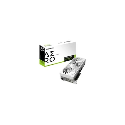 Gigabyte Nvidia RTX 4090 24GB AERO OC White Bela | 4K Ultimate Gaming & Rendering Grafična Kartica, (20510664)