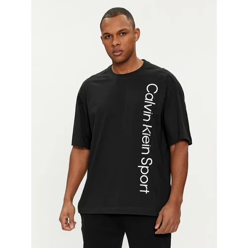 Calvin Klein Majica 00GMS4K173 Črna Regular Fit