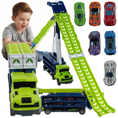  Raketni kamion skok + 6 metalnih automobila Cene